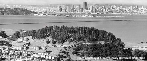Historical Albany Hill Aerial Photo